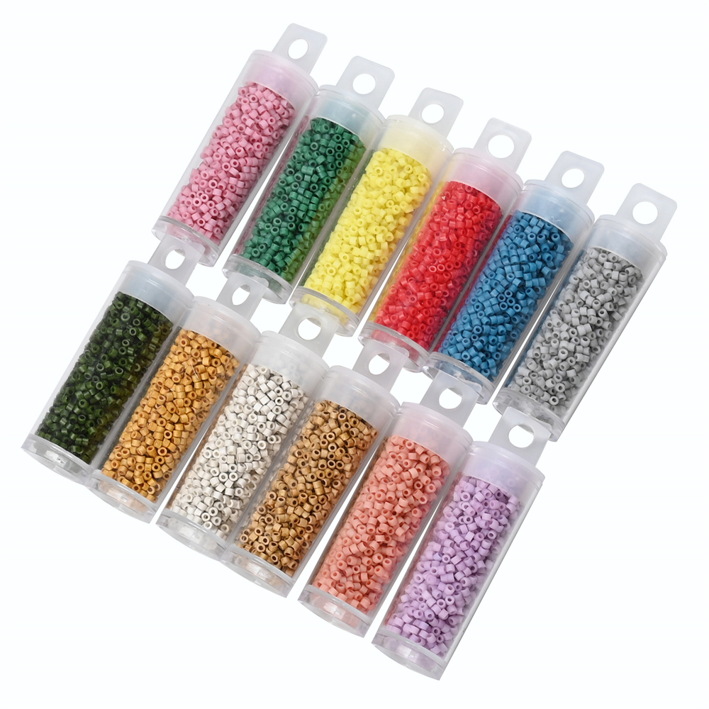 Glass Seed Beads 2Mm Jewelry Making - 10 Gram Japan Frosted Kleine Glazen