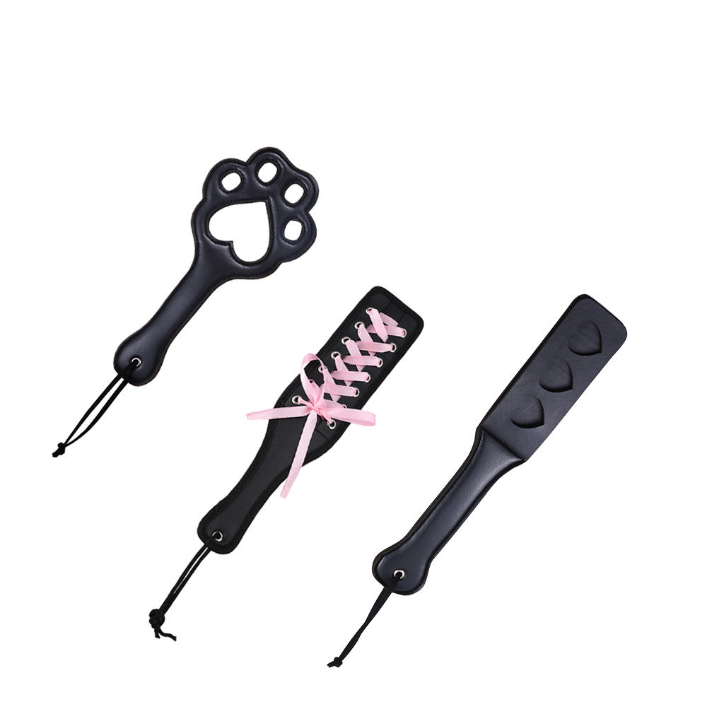 Craft Tools - Hartvormig BDSM-leer SP, erotisch speeltje voor