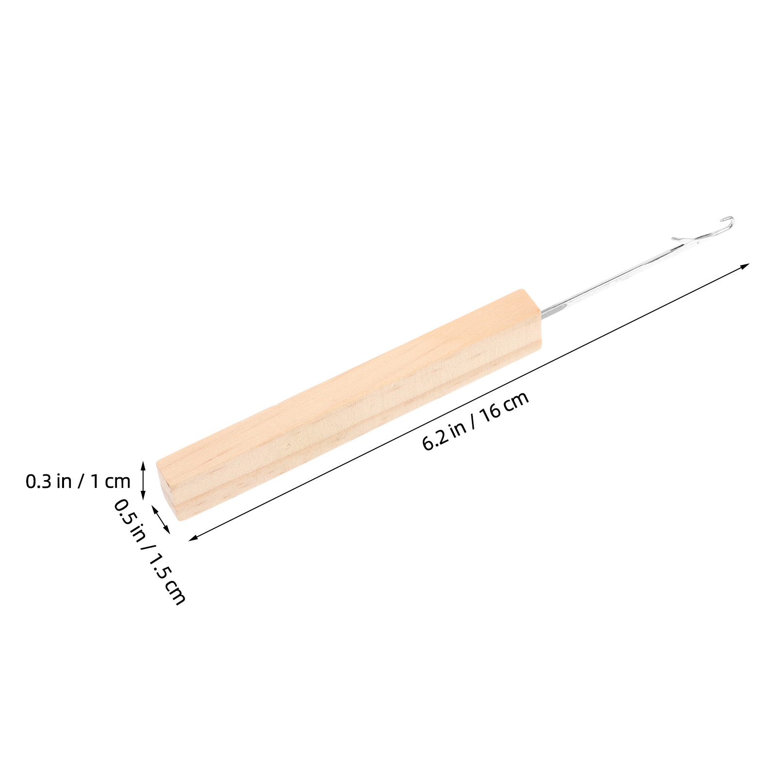 Professionele haaknaaldset met - Wooden Crochet Hooks Ergonomic Handle recensie en prijs