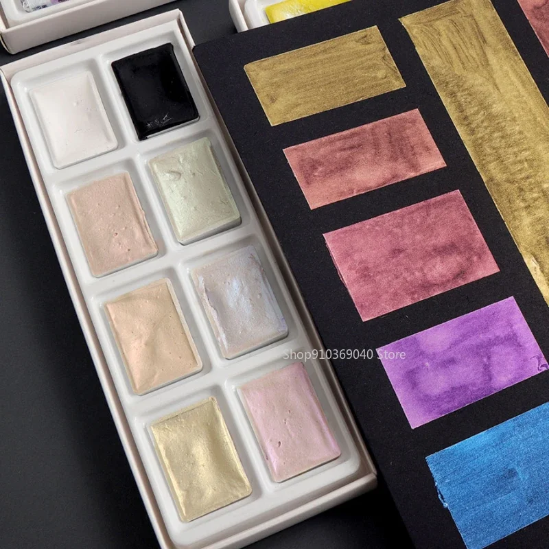 2024 Nieuwe Witte Nachtmeester - Watercolor Paint Set Solid Pigment recensie en prijs