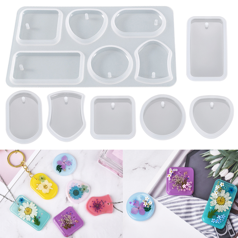 Diy Sleutelhanger Hanger Silic - Silicone Epoxy Resin Molds Set recensie en prijs
