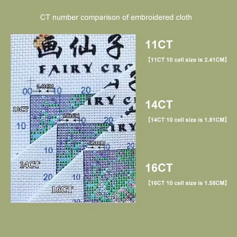 [Volledige stiksel] [CC6338-Kl - Cross Stitch Stamped Kits Beginners recensie en prijs