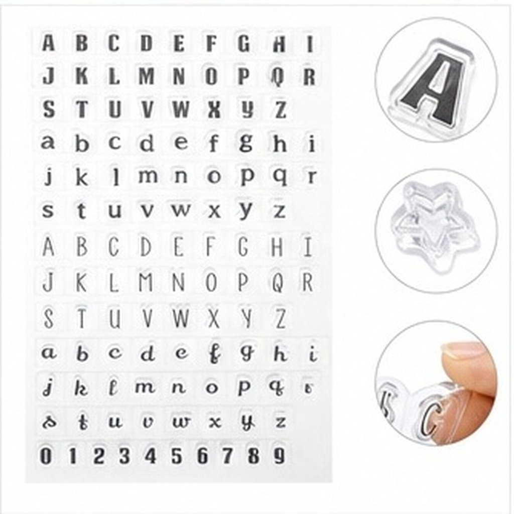 4 stuks transparante siliconen - Clear Silicone Stamps For Card Making recensie en prijs